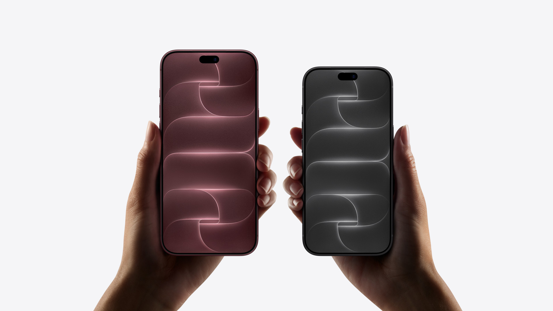 Two genuine Apple iPhone 18 Pro models held in hand