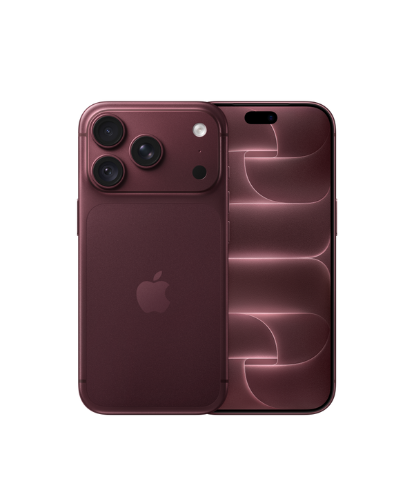 iPhone 18 Pro front and back, official Apple product photo